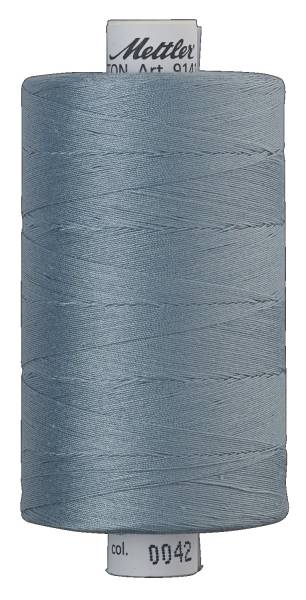 Silk-Finish cotton 40 Ash Blue 0042