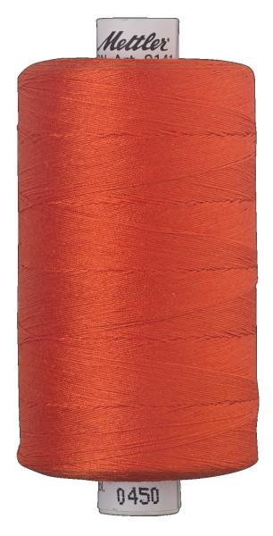 Silk-Finish cotton 40 Paprika 0450