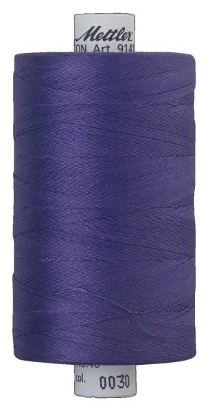 Silk-Finish cotton 40 Iris Blue 0030