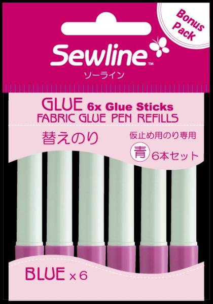 Sewline Fabric glue pen Refills Bonus Pack