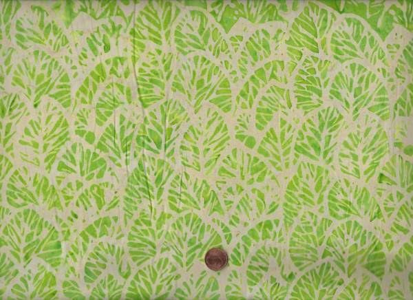 Batik Myrtle green