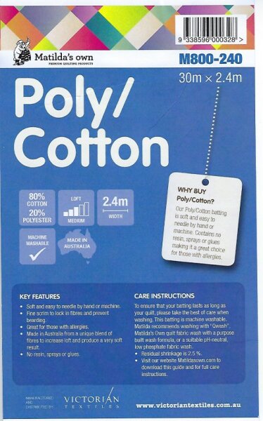 Vlies Matilda Poly Cotton