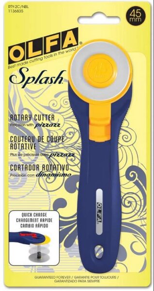 Olfa Rotary Cutter 45 splash