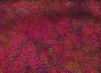 Batik Dots 115 rot-grün