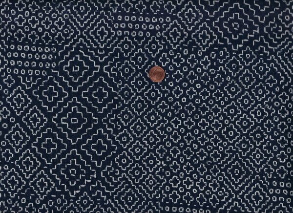 Sashiko Stitch Sampler indigo