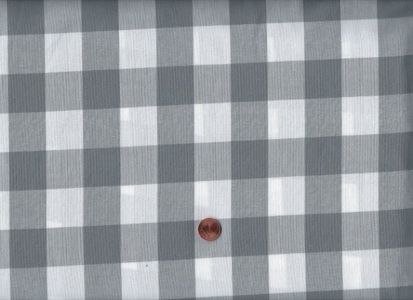 Carolina Gingham 1" grey