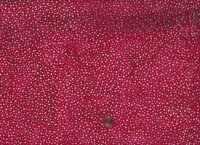 Batik Dots 197 rot/weiß