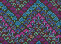 Kaffe Fassett Trefoil GP167 blue