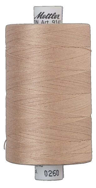 Silk-Finish cotton 40 Oat Straw 0260