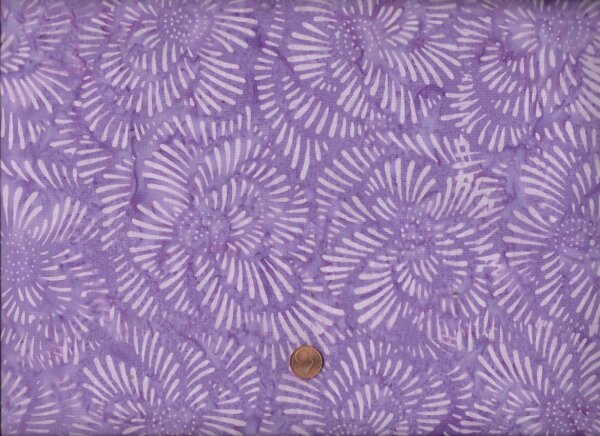 Bali Batik Palme Swirl lavender