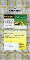 Omnigrit Ruler 4" x 8"