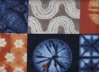 Kawa Koraju  Shibori Panel ca. 59cm/24"