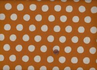 Canvas Dots gold  80%co/20% li