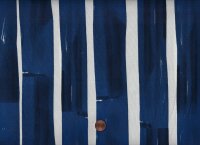 Ruby star society A. Abegg Sketchbook Collage Stripes navy