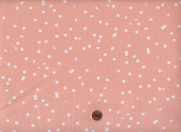 K. Kight Hole Punch Dots Peach