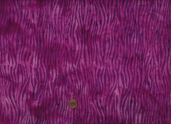 Batik Wellen plum