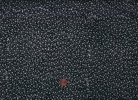 Batik Dots 040 schwarz-weiß