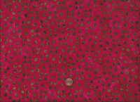 Batik Great Dots deep rose