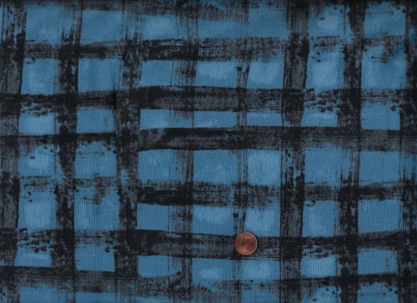 Marcia Derse The Blue One Plaid sea sky blue 95cm