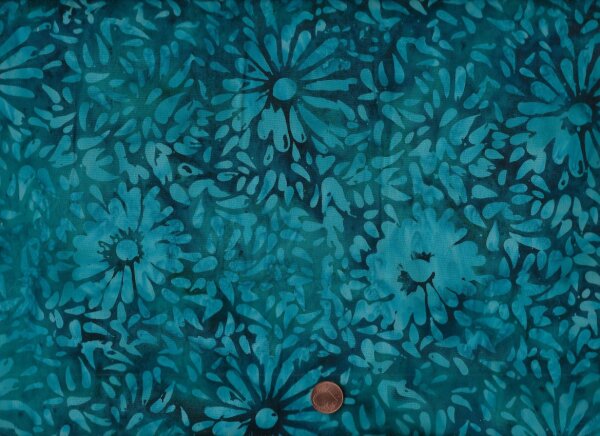 Batik Lagoon  teal Margariten