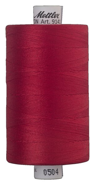 Silk-Finish cotton 40 Country Red 0504