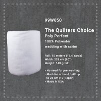 The Quilters choice Polyester 2,28m