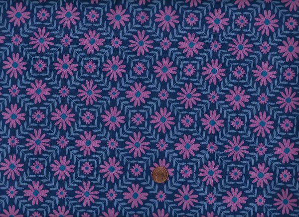 Ruby star society Jen Hewett Endpaper Vintage Flowers bluebell