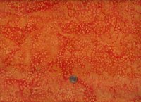 Batik Daisy dots orange