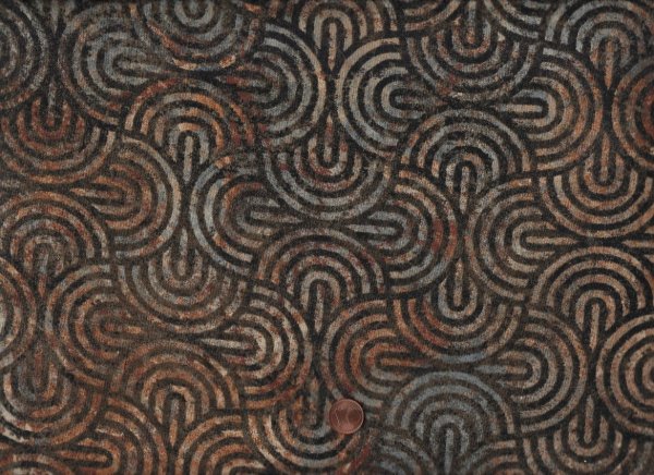 Stonehenge Retro Vibes semi circles dark rust