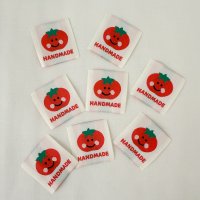 MinkiKimLabels Tomato Woven Labels