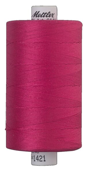 Silk-Finish cotton 40 Fuschia 1421