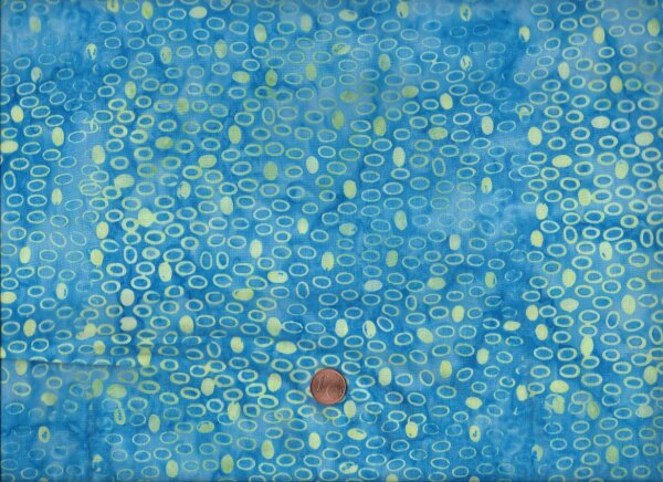 Batik Bubbles aqua