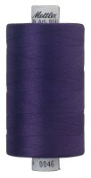 Silk-Finish cotton 40 Deep Purple 0046